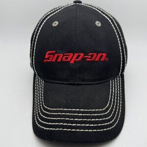 Vintage Snap-on Hat Cap Strap Back Steel Series Embroidered Mens One Size 90s
